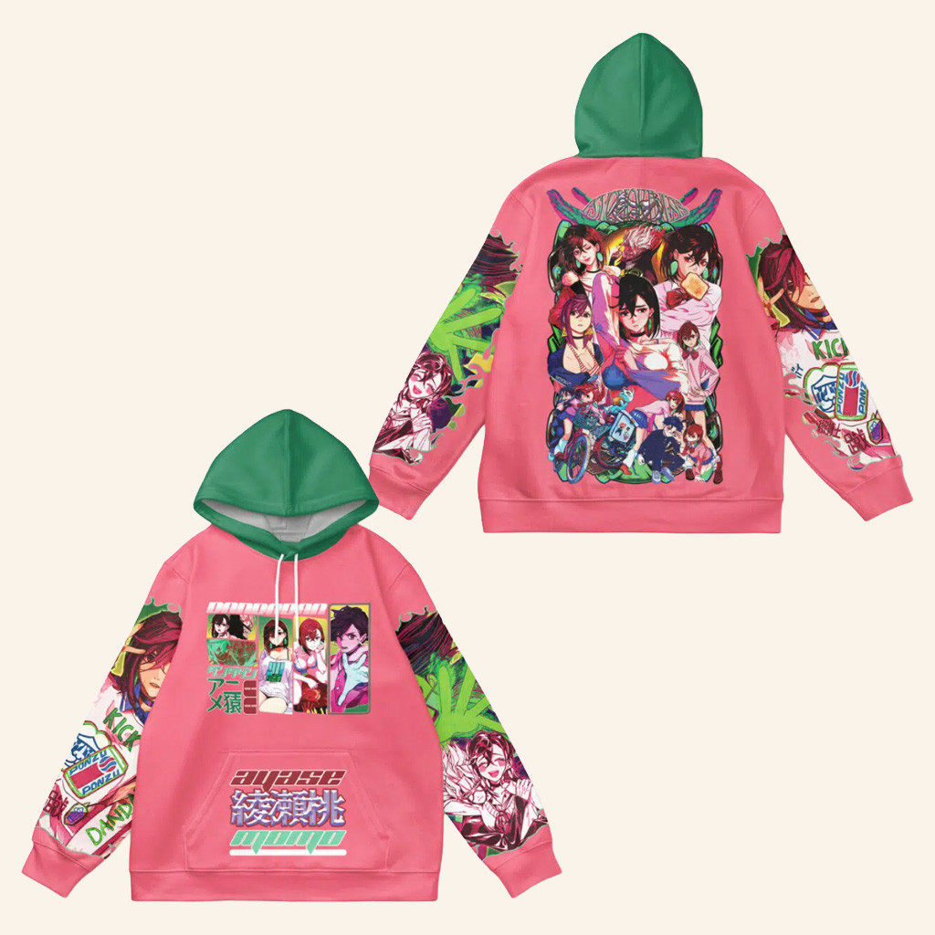 Dandadan Merch Ayase Momo Dandadan Streetwear Hoodie Christmas Gifts For Friends Dandadan Merch Ayase Momo Dandadan Streetwear Hoodie Christmas Gifts For Friends