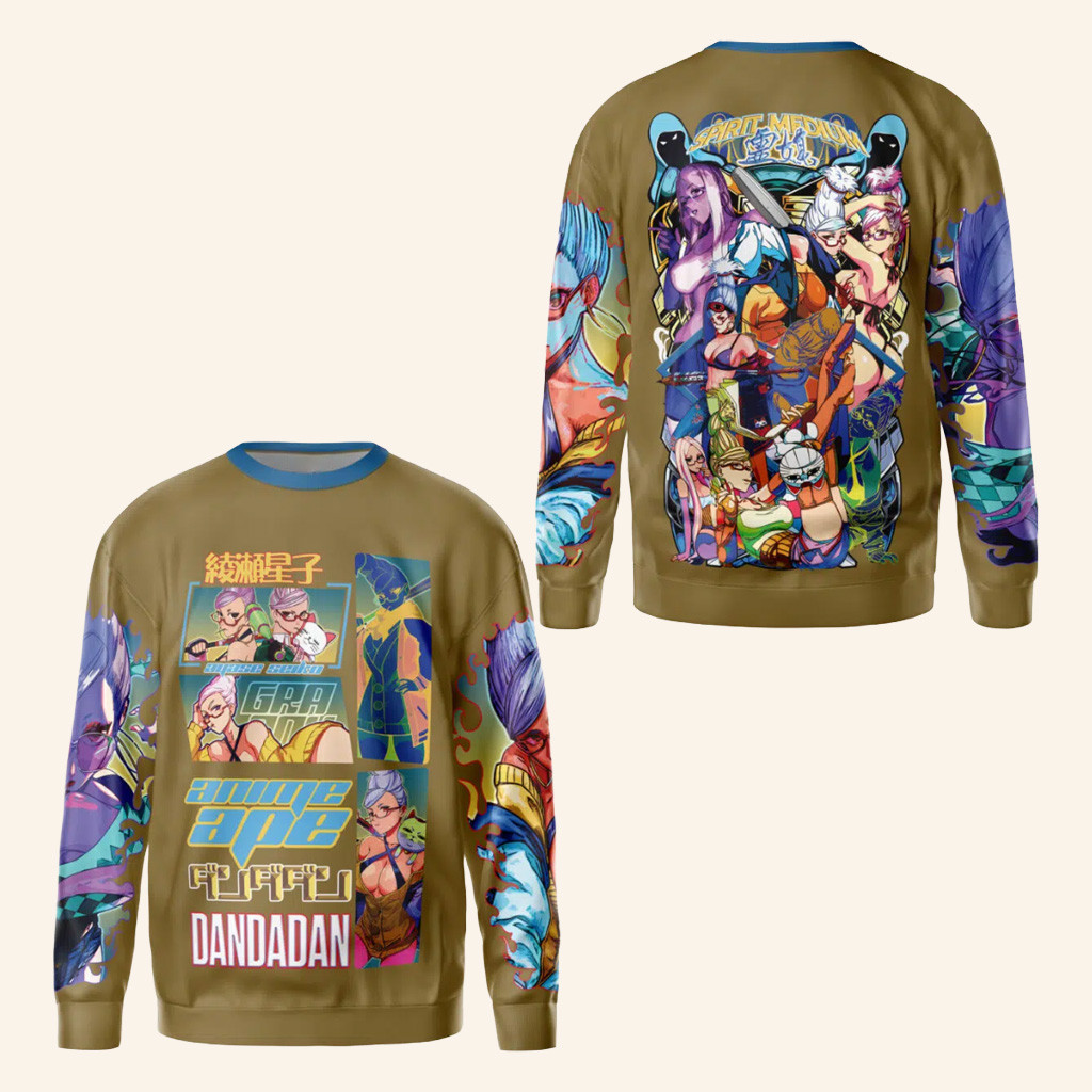 Dandadan Merch Ayase Seiko Dandadan Streetwear Sweatshirt Christmas Gifts For Him Dandadan Merch Ayase Seiko Dandadan Streetwear Sweatshirt Christmas Gifts For Him