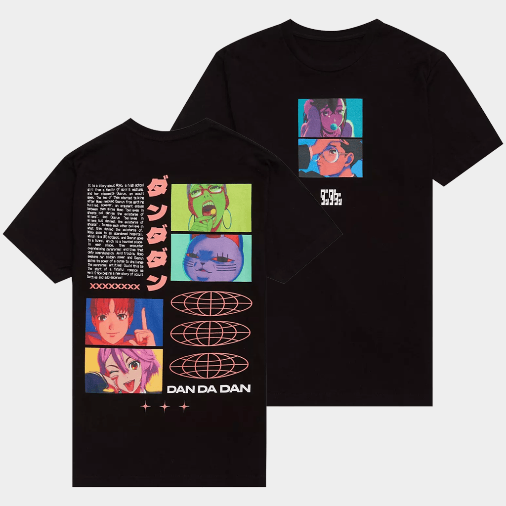 Dandadan Merch Dandadan Opening Credits Portrait T-Shirt Gift Ideas For Him