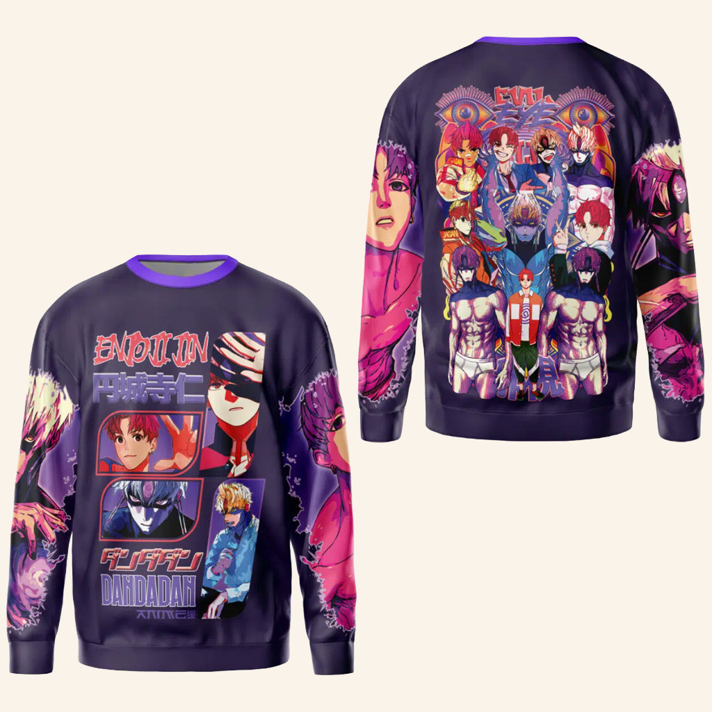 Dandadan Merch Enjoji Jin Dandadan Streetwear Sweatshirt Christmas Gifts For Son Dandadan Merch Enjoji Jin Dandadan Streetwear Sweatshirt Christmas Gifts For Son