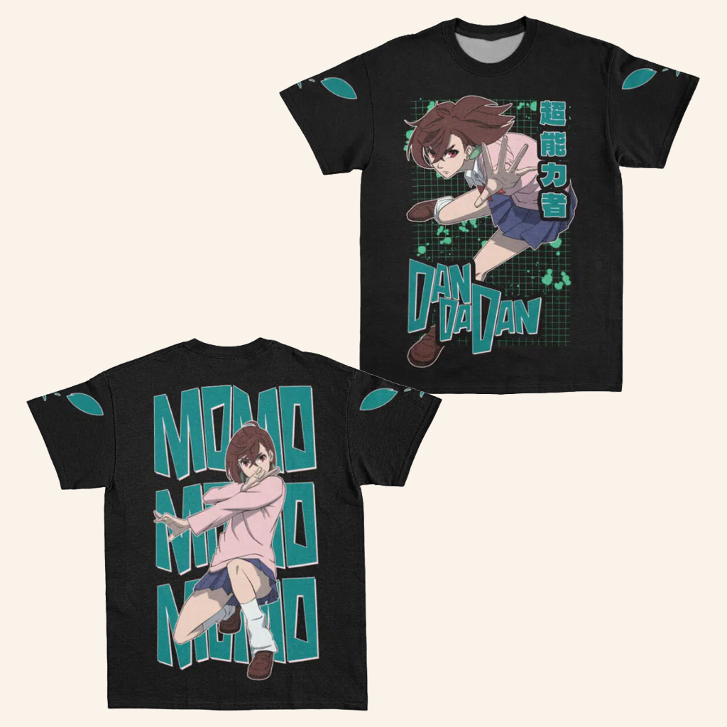 Dandadan Merch Momo Ayase Psychic Dandadan Streetwear T-Shirt Gifts For Girlfriend Dandadan Merch Momo Ayase Psychic Dandadan Streetwear T-Shirt Gifts For Girlfriend