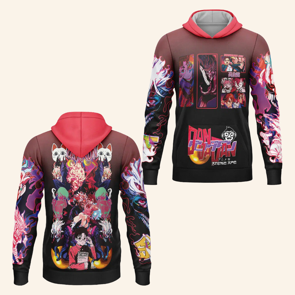 Dandadan Merch Okarun Dandadan Streetwear Hoodie Birthday Gift For Her Dandadan Merch Okarun Dandadan Streetwear Hoodie Birthday Gift For Her