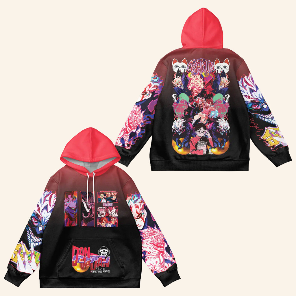 Dandadan Merch Okarun Dandadan Streetwear Hoodie Great Gifts For Girlfriend