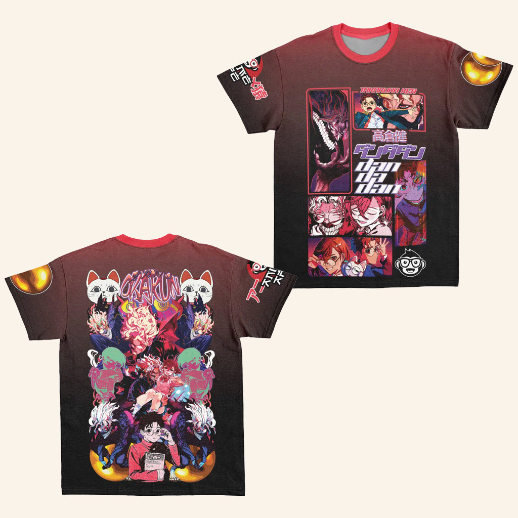 Dandadan Merch Okarun Dandadan Streetwear T-Shirt Best Gift For Daughter