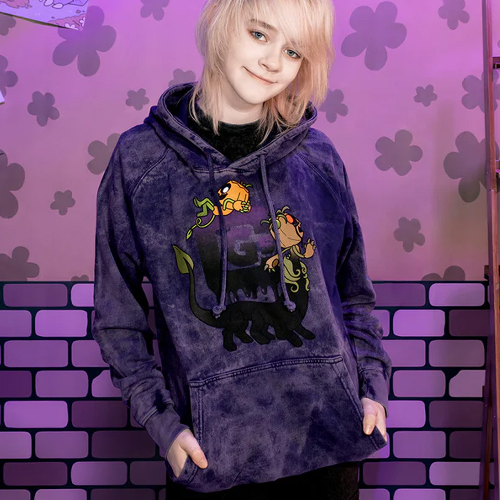 Dandy's World Merch CG5 Gourdy Stained Glass Vintage Wash Hoodie Gifts For Friends