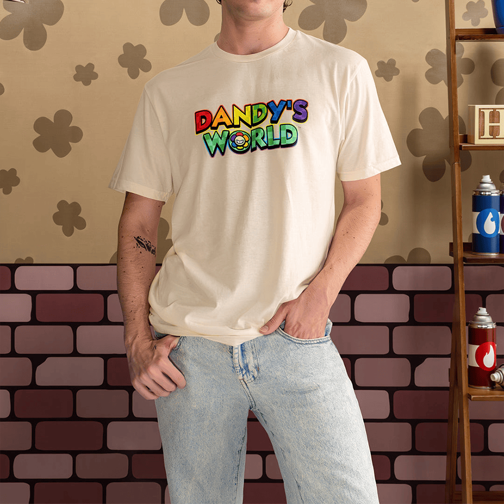 Dandy's World Natural T-Shirt Dandy's World Clothes Horror Game Lover Present