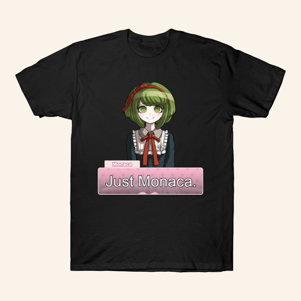 Danganronpa Merch Just Monaca Shirt Presents For Video Game Lovers Danganronpa Merch Just Monaca Shirt Presents For Video Game Lovers