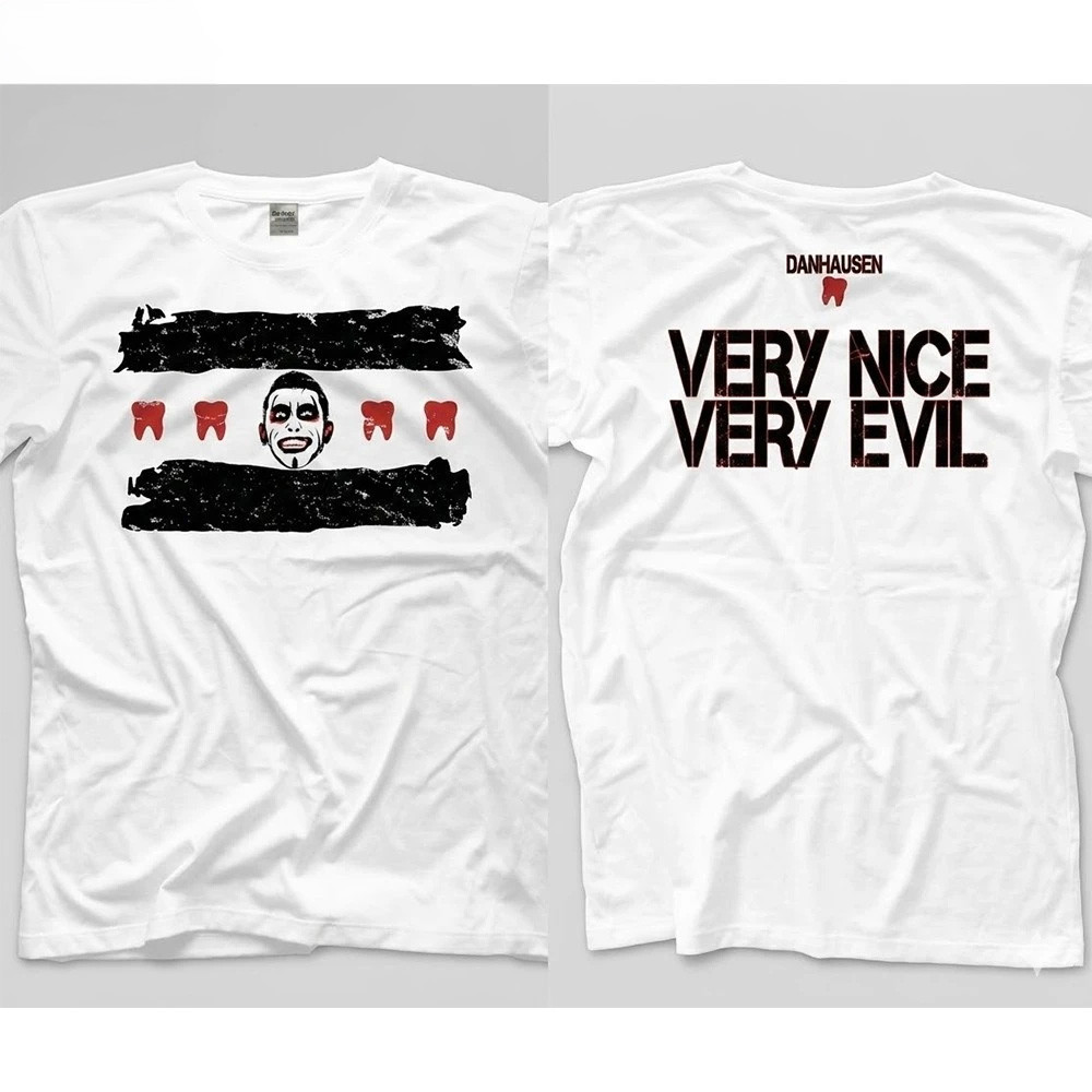 Danhausen Very Nice Very Evil Wrestling T-Shirt AEW Pro Fan Merch Viral Trending Best Gift For Fans