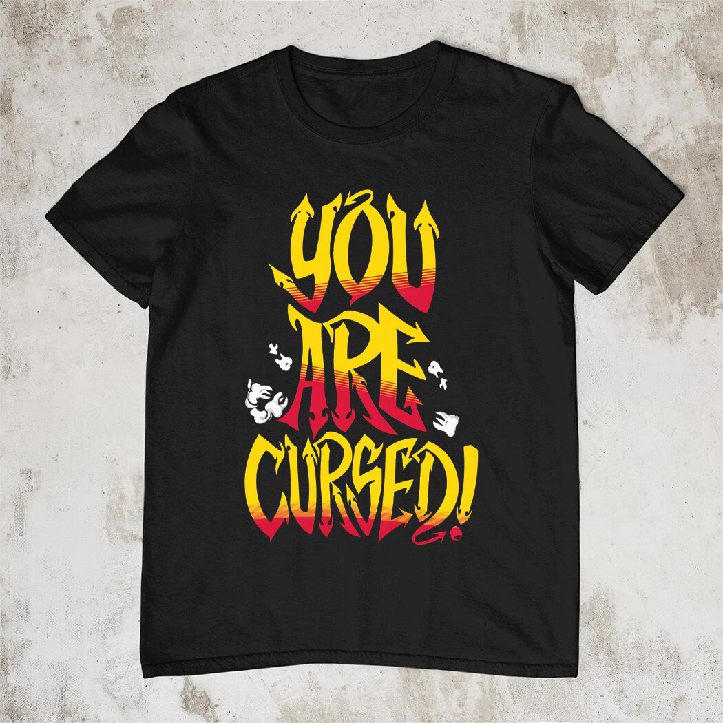 Danhausen You Are Cursed T-Shirt WWE Wrestling Fan Gear Trending Merch Best Gift For Wrestling Fans