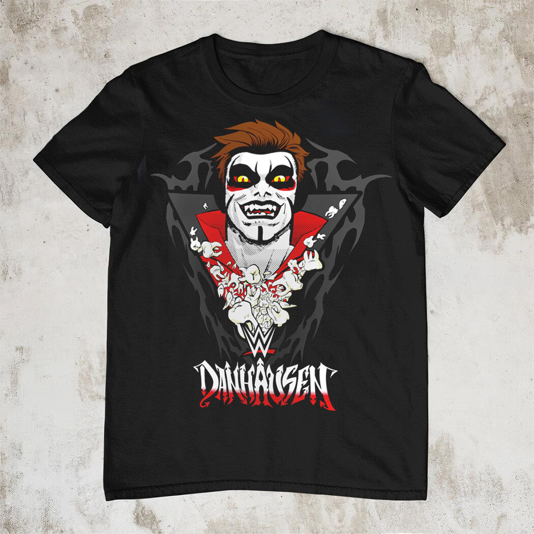 Danhausen You Are Cursed WWE Superstar T-Shirt Pro Wrestling Vampire Fan Gear Best Gift For Fans