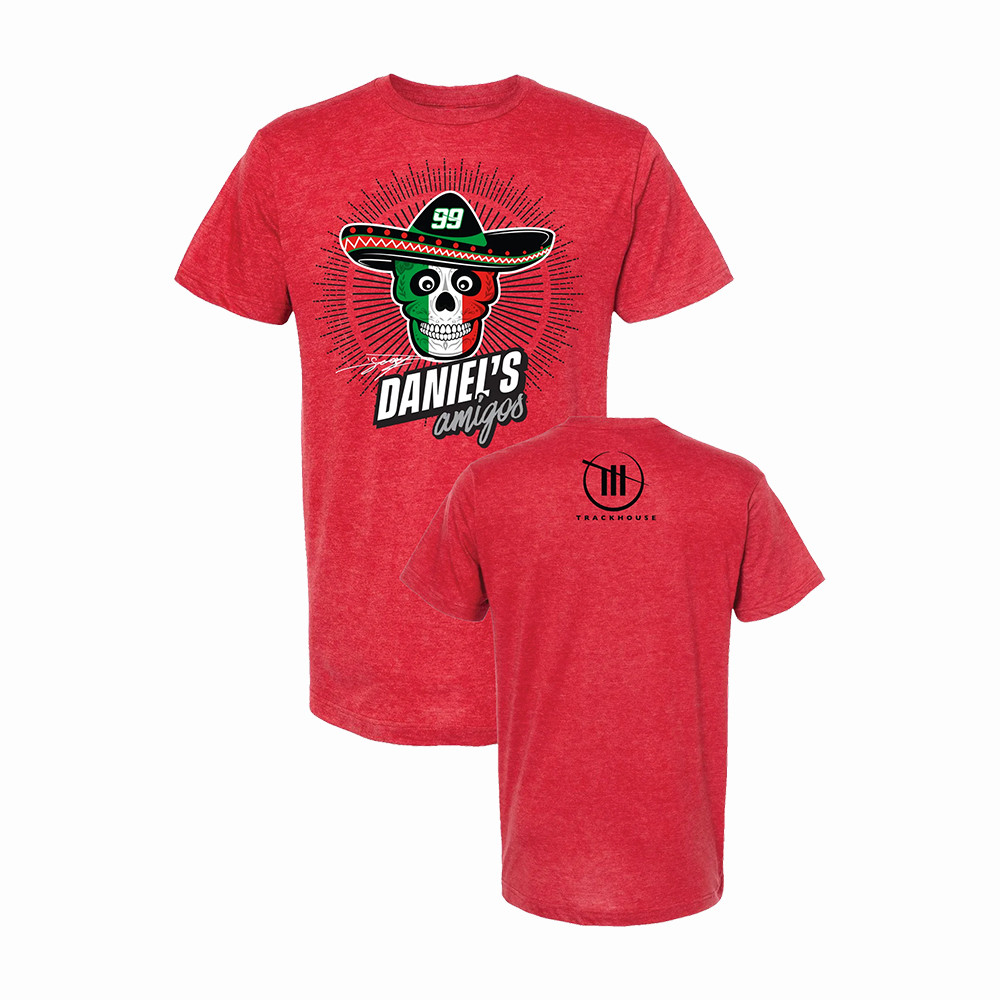 Daniel's Amigos Youth Sugar Skull T-Shirt Trackhouse Racing Clothes Gift For Fans
