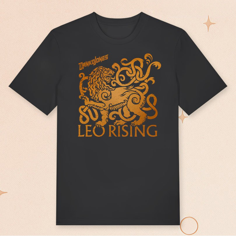 Danko Jones Merch Leo Rising T-Shirt Birthday Gift Ideas For Husband Danko Jones Merch Leo Rising T-Shirt Birthday Gift Ideas For Husband
