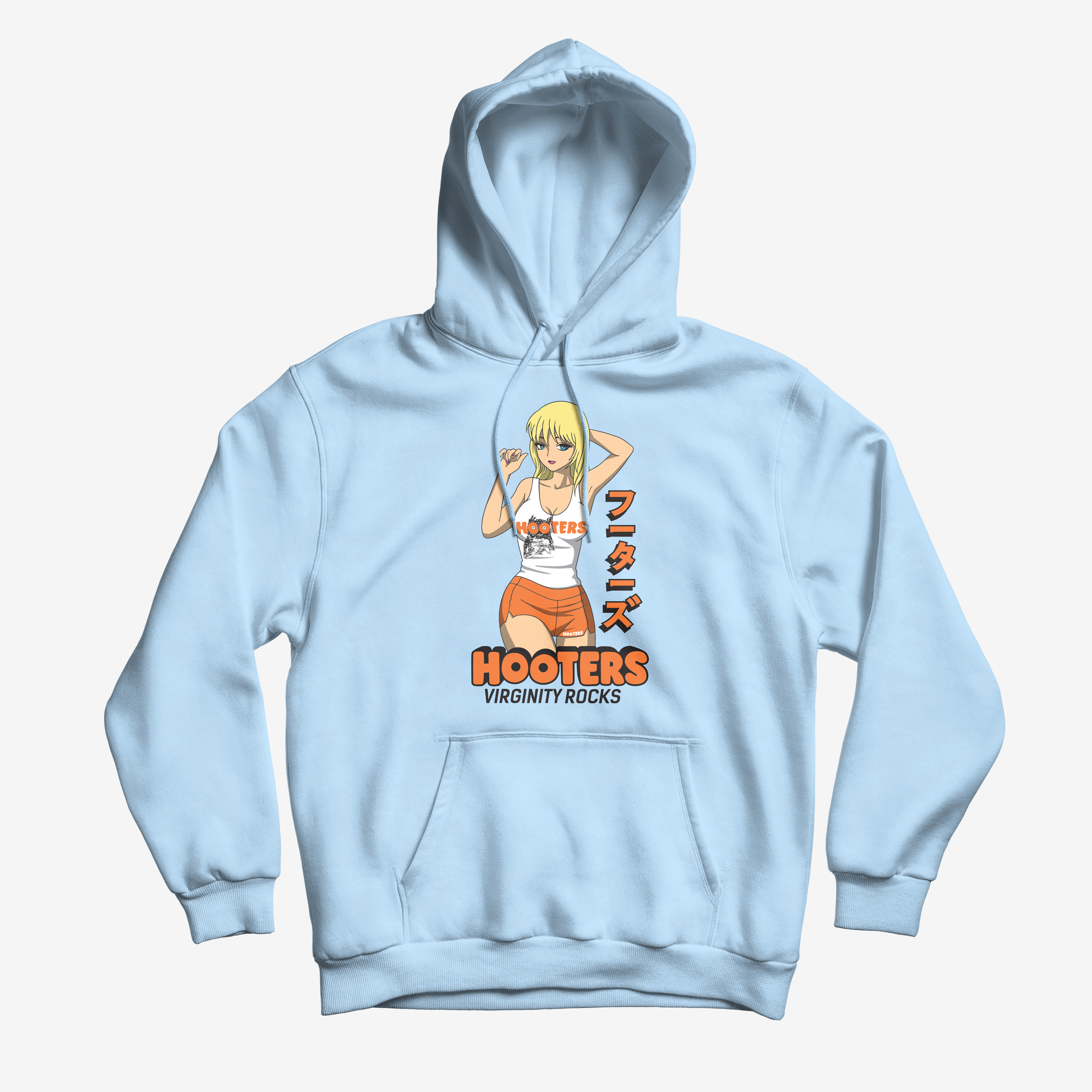 Danny Duncan Merch Anime Hooters Girl Hoodie Virginity Rocks Adult Humor Gifts
