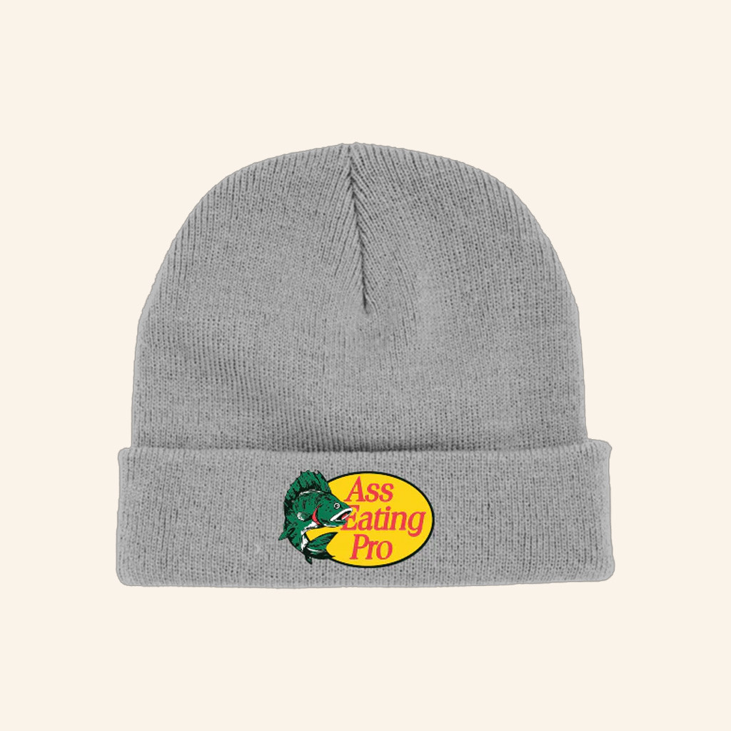 Danny Duncan Merch Ass Eating Pro Grey Beanie Gift Ideas For Husband