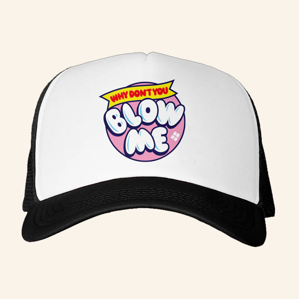 Danny Duncan Merch Blow Me Trucker Hat Birthday Gift For Girlfriend Danny Duncan Merch Blow Me Trucker Hat Birthday Gift For Girlfriend