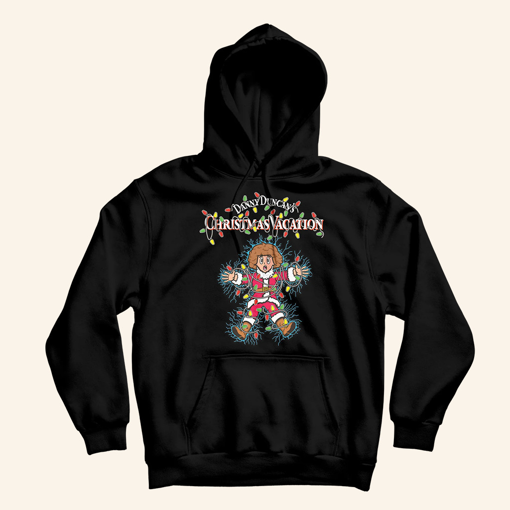 Danny Duncan Merch Danny Duncan Christmas Vacation Black Hoodie Xmas Gifts For Husband Danny Duncan Merch Danny Duncan Christmas Vacation Black Hoodie Xmas Gifts For Husband