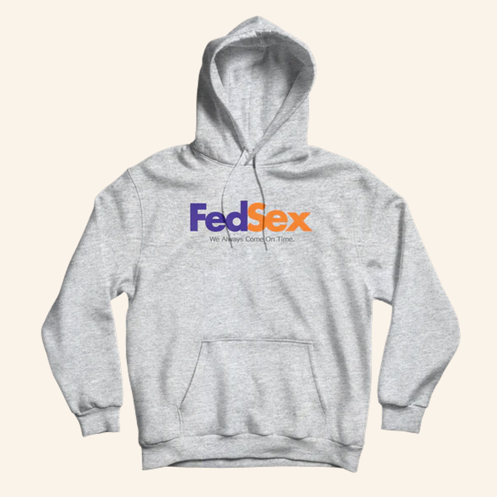 Danny Duncan Merch FedSex Grey Hoodie Gift Ideas For Father