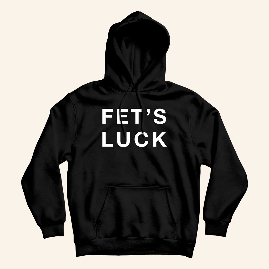 Danny Duncan Merch Fet's Luck Black Hoodie Christmas Gift Ideas For Men Danny Duncan Merch Fet's Luck Black Hoodie Christmas Gift Ideas For Men