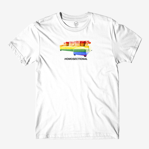 Danny Duncan Merch Homosectional T-Shirt Adult Funny Shirt Gifts For Gay Couples