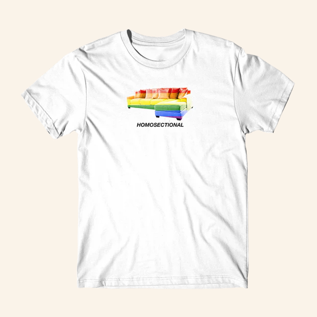 Danny Duncan Merch Homosectional White T-Shirt Xmas Gifts For Friends Danny Duncan Merch Homosectional White T-Shirt Xmas Gifts For Friends