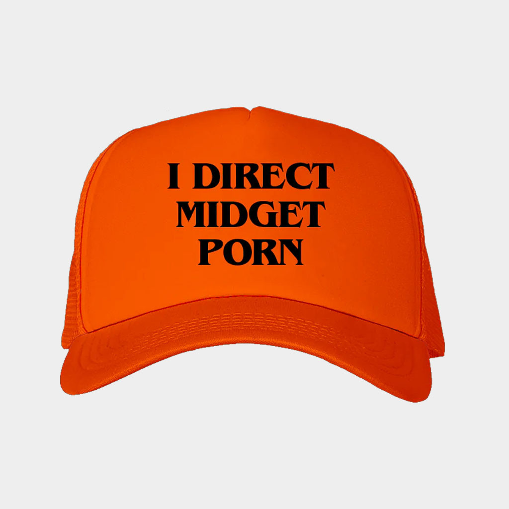 Danny Duncan Merch I Direct Midget Porn Orange Trucker Hat Birthday Present For Him