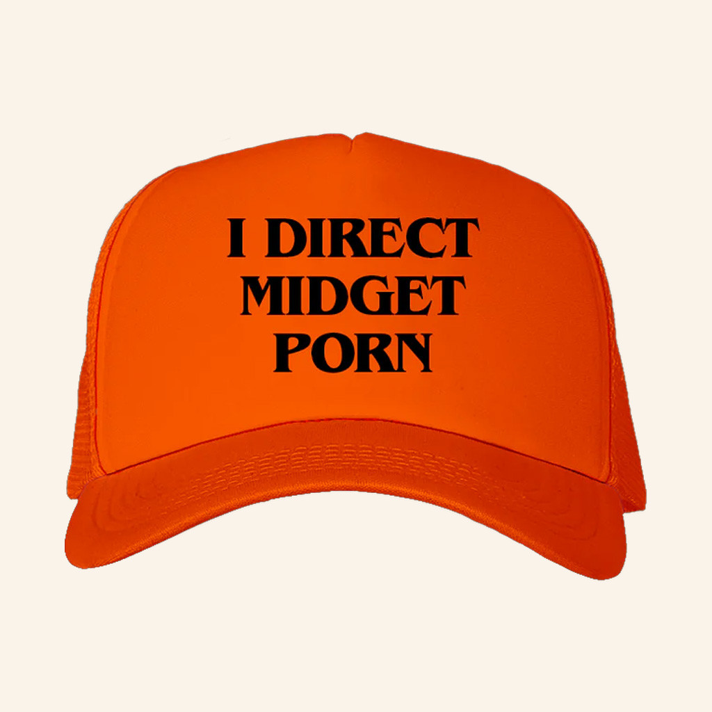 Danny Duncan Merch I Direct Midget Porn Orange Trucker Hat Xmas Gifts For Him