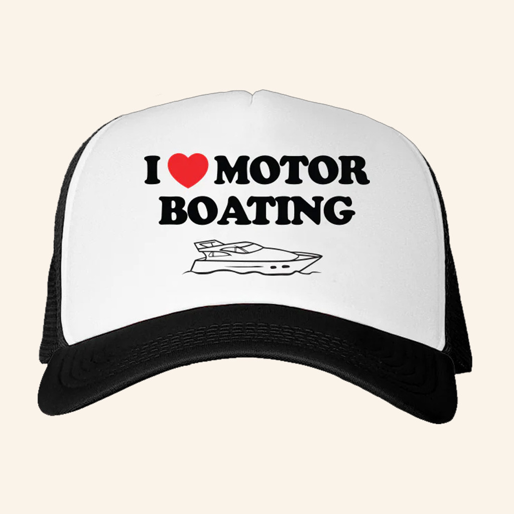Danny Duncan Merch I Heart Motor Boating Trucker Hat Unique Gift For Boyfriend Danny Duncan Merch I Heart Motor Boating Trucker Hat Unique Gift For Boyfriend