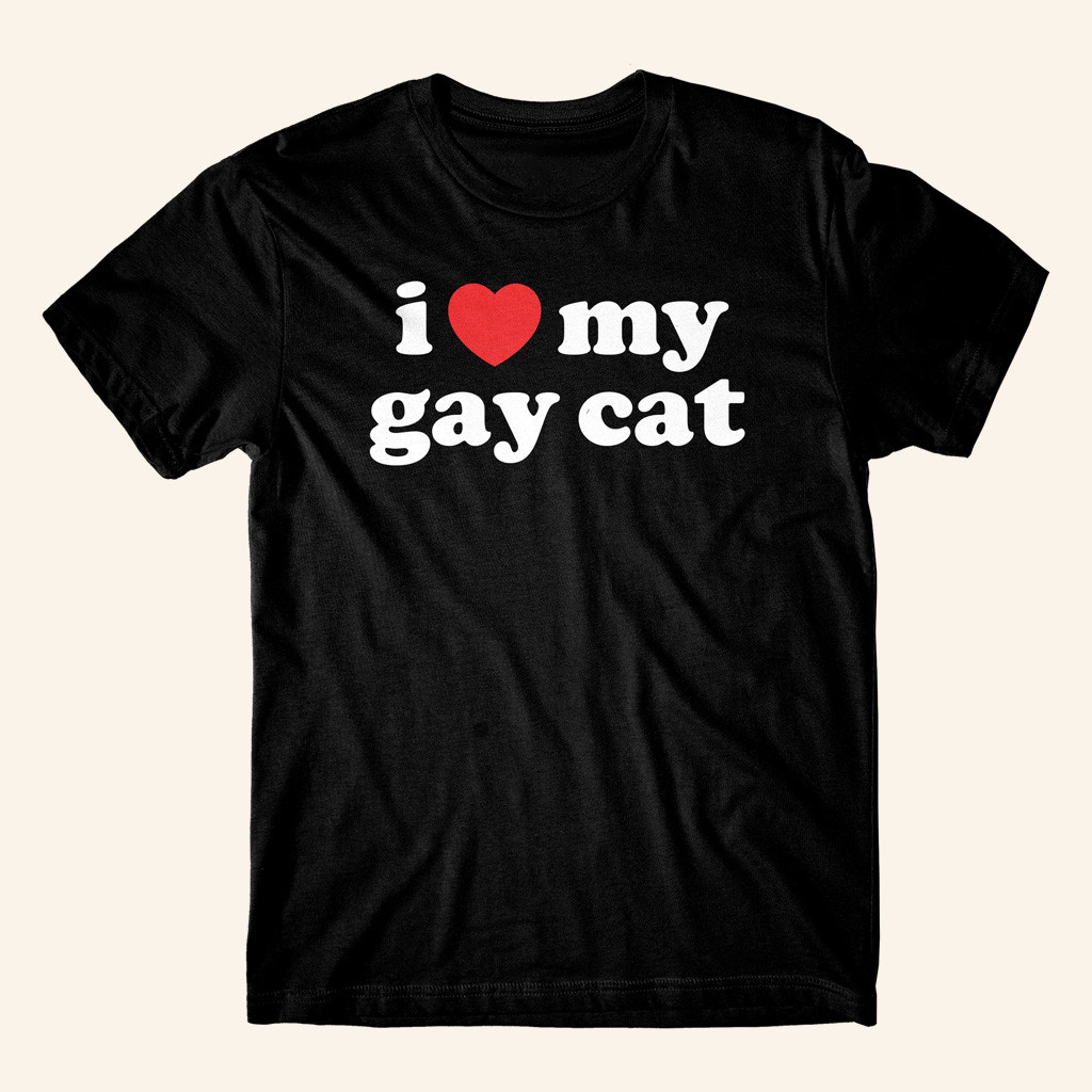 Danny Duncan Merch I Heart My Cat Black T-Shirt Christmas Present For Friends Danny Duncan Merch I Heart My Cat Black T-Shirt Christmas Present For Friends