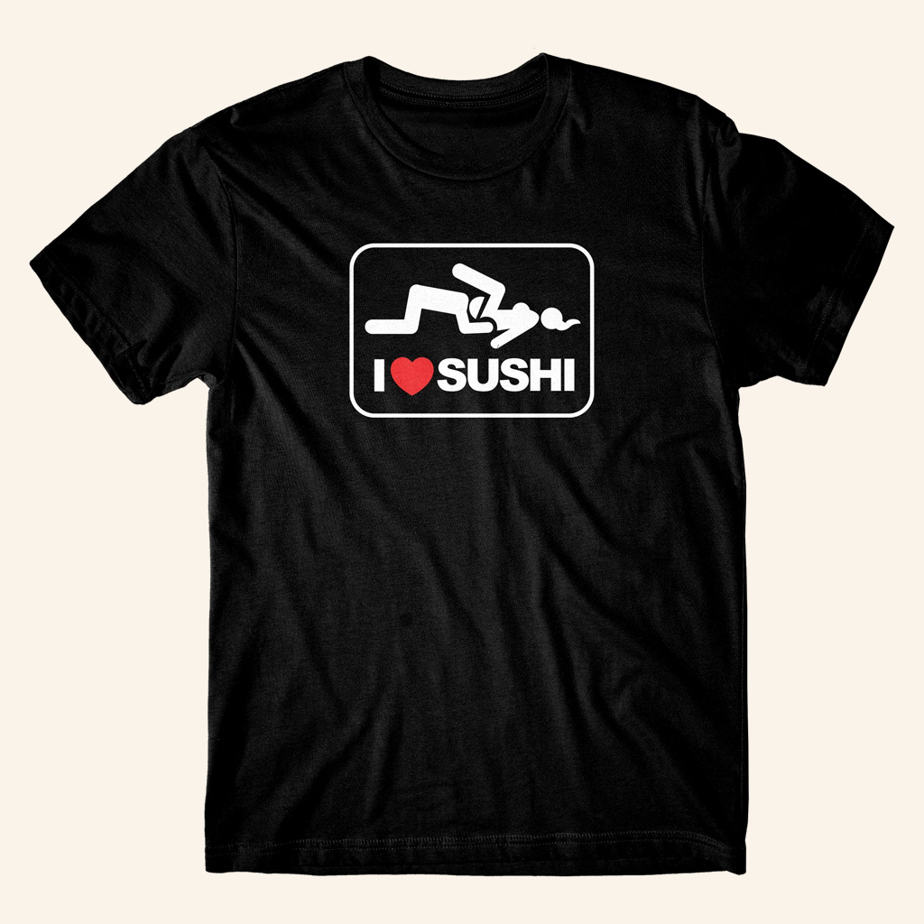 Danny Duncan Merch I Heart Sushi Black T-Shirt Funny Gifts For Husband Danny Duncan Merch I Heart Sushi Black T-Shirt Funny Gifts For Husband