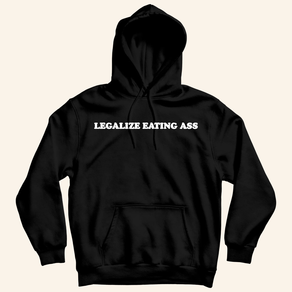 Danny Duncan Merch Legalize Eating Ass Black Hoodie Birthday Gifts For Boyfriend Danny Duncan Merch Legalize Eating Ass Black Hoodie Birthday Gifts For Boyfriend