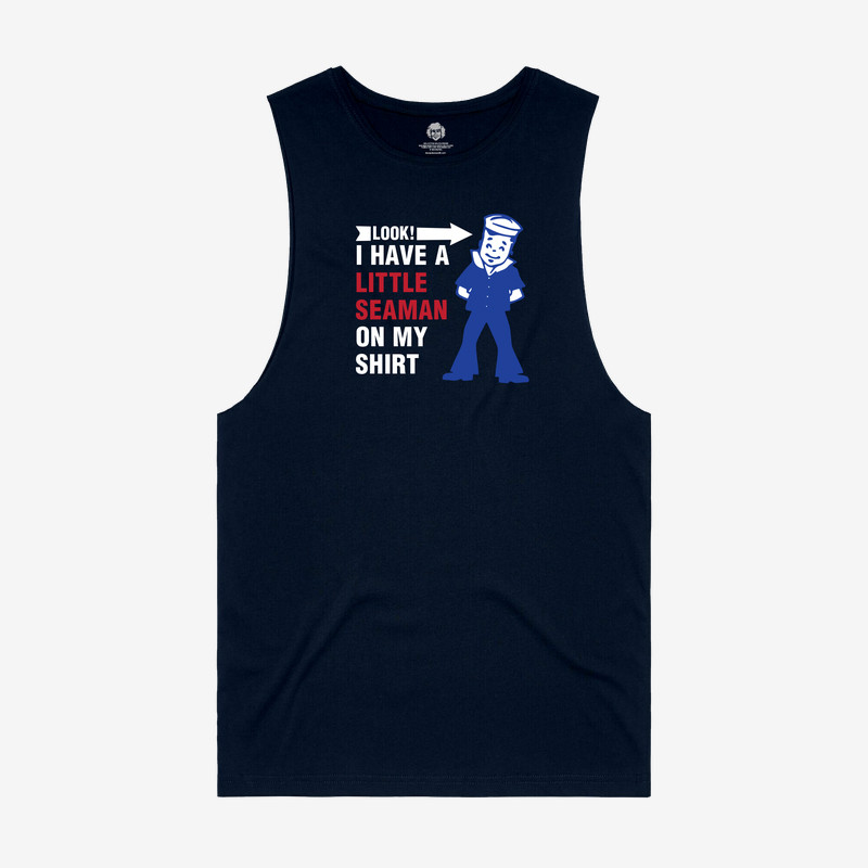 Danny Duncan Merch Little Seaman Tank Top Danny Duncan Novelty Shirts Navy Veteran Gifts