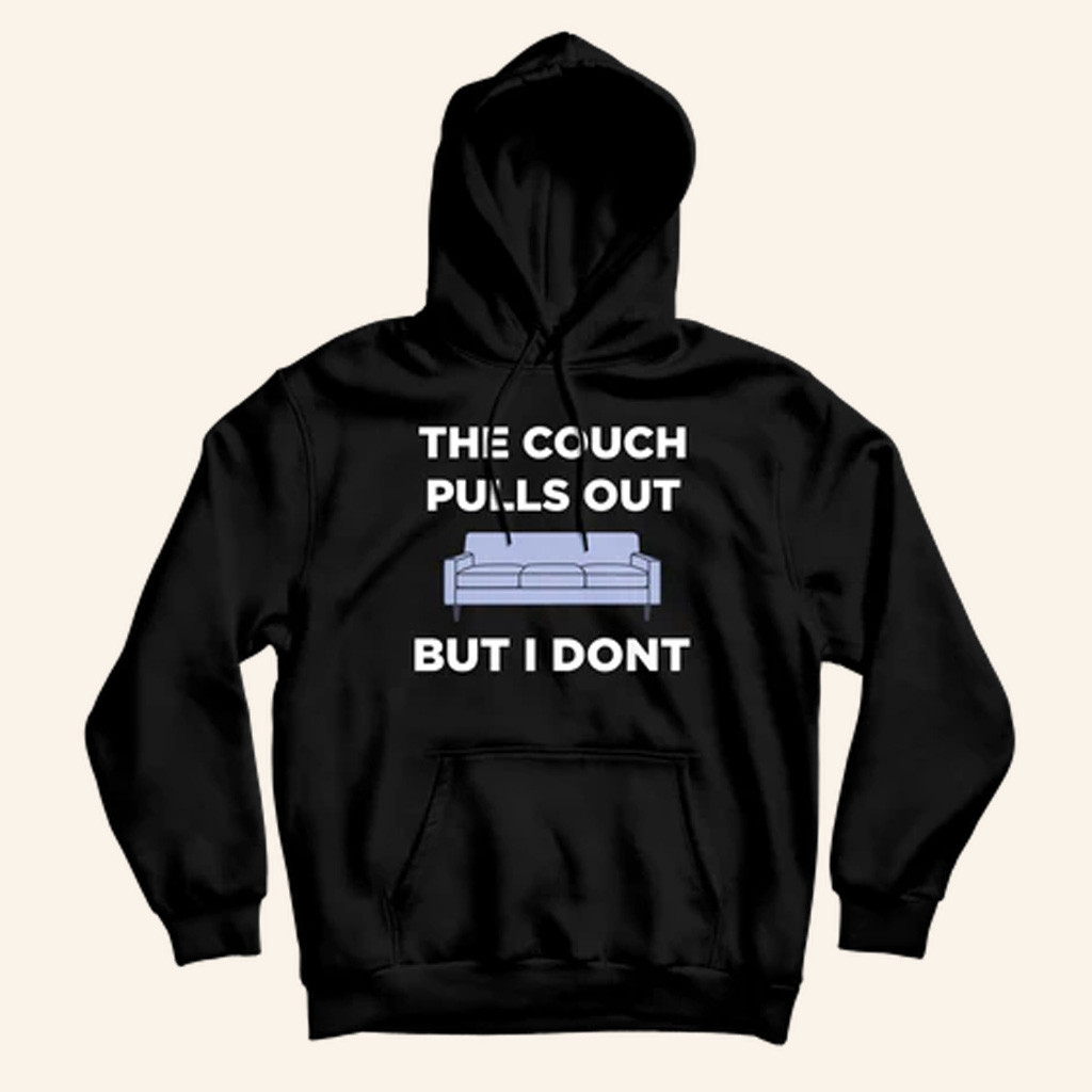Danny Duncan Merch Pull Out Couch Black Hoodie Presents For Boyfriend Danny Duncan Merch Pull Out Couch Black Hoodie Presents For Boyfriend