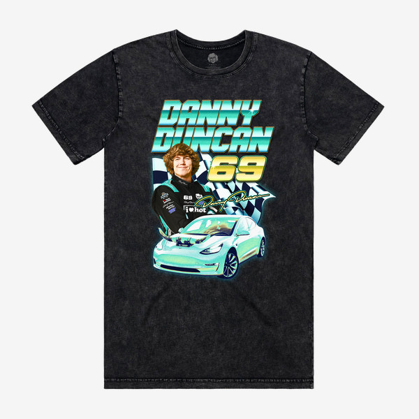 Danny Duncan Merch Racing T-Shirt I Heart Hot Moms Meme Shirt Cool Gifts For Danny Duncan Lover