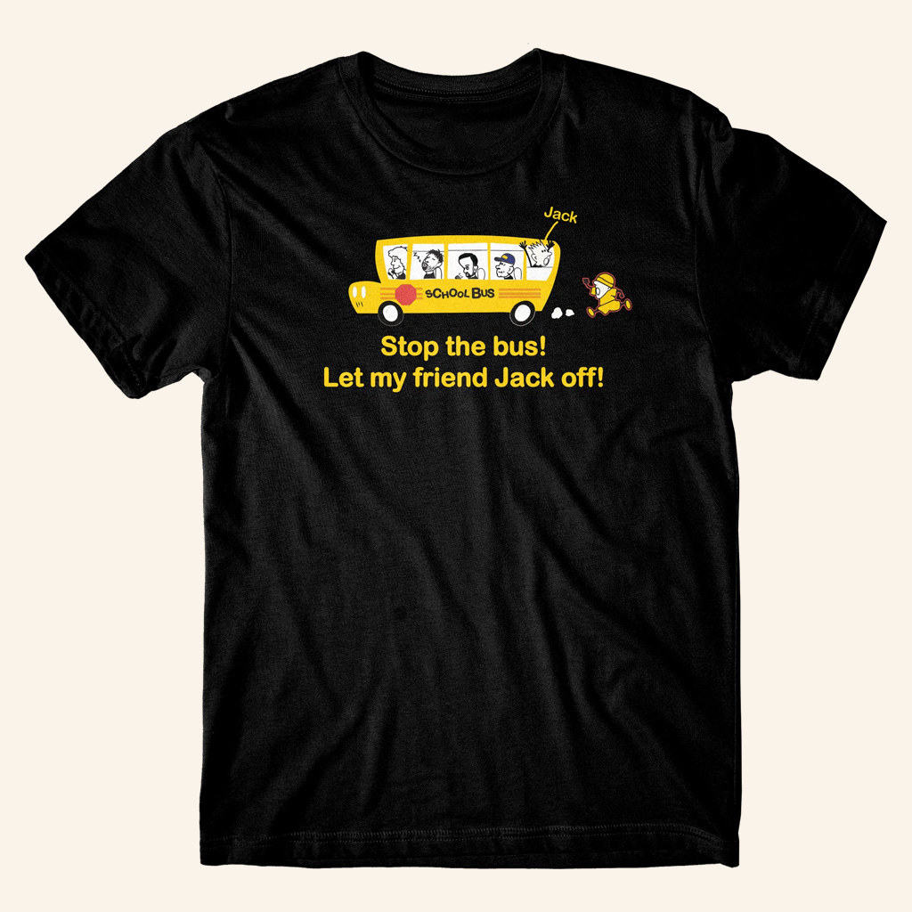 Danny Duncan Merch Stop The Bus Black T-Shirt Best Gifts For Husband Danny Duncan Merch Stop The Bus Black T-Shirt Best Gifts For Husband