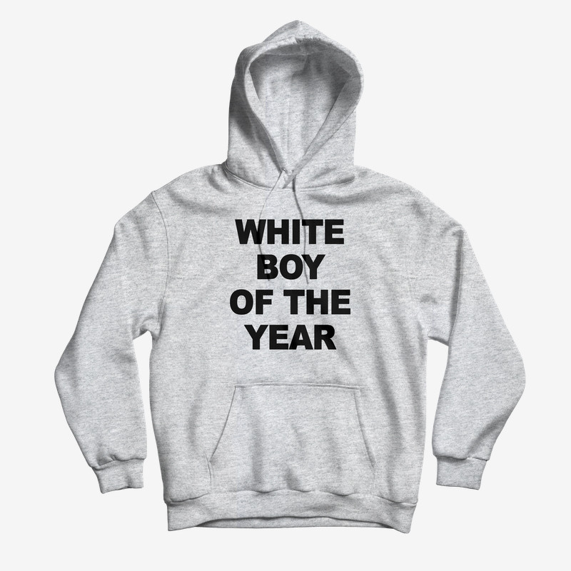 Danny Duncan Merch White Boy Of The Year Hoodie Novelty Hoodie Unique Gift Ideas For Men