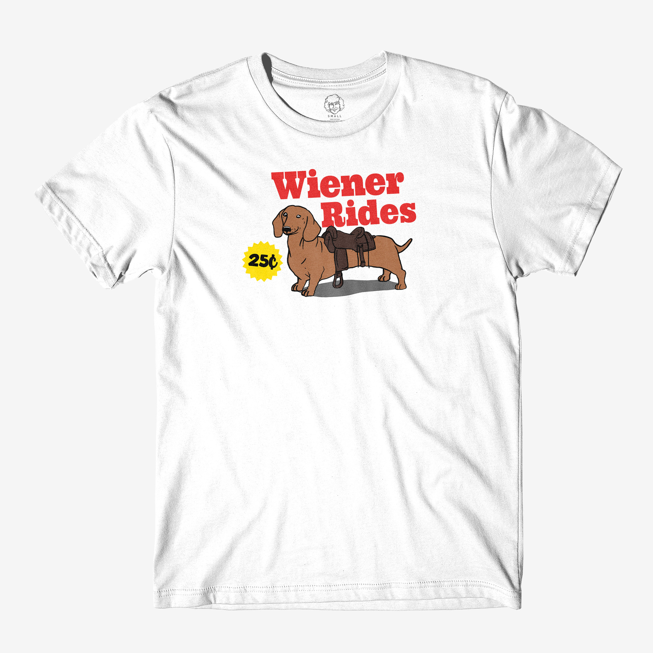 Danny Duncan Merch Wiener Rides T-Shirt Animal Themed Sarcastic Shirts Dachshund Lover Gifts