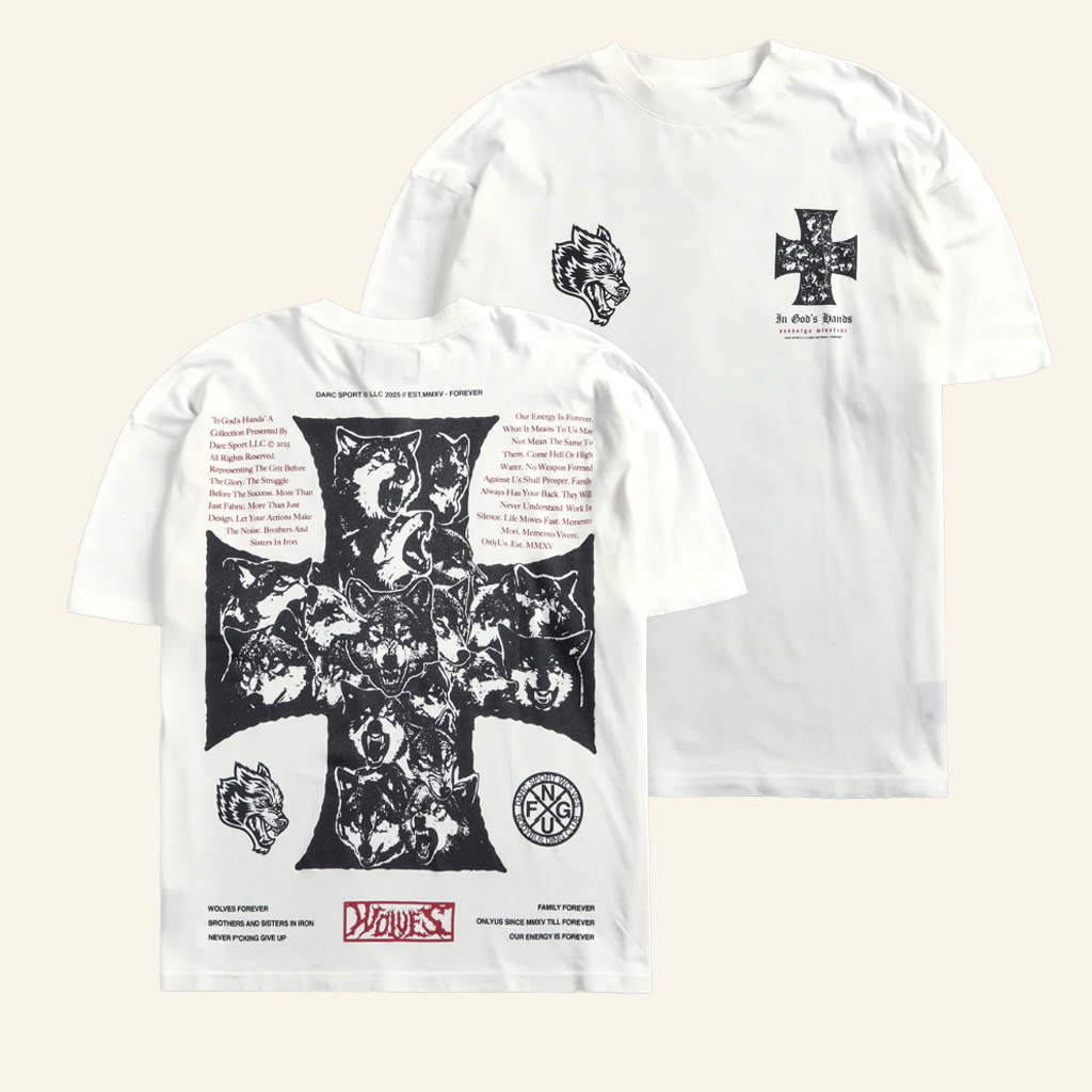 Darc Sport Merch Iron Wolf Pack T-Shirt Unique Birthday Gift For Dudes