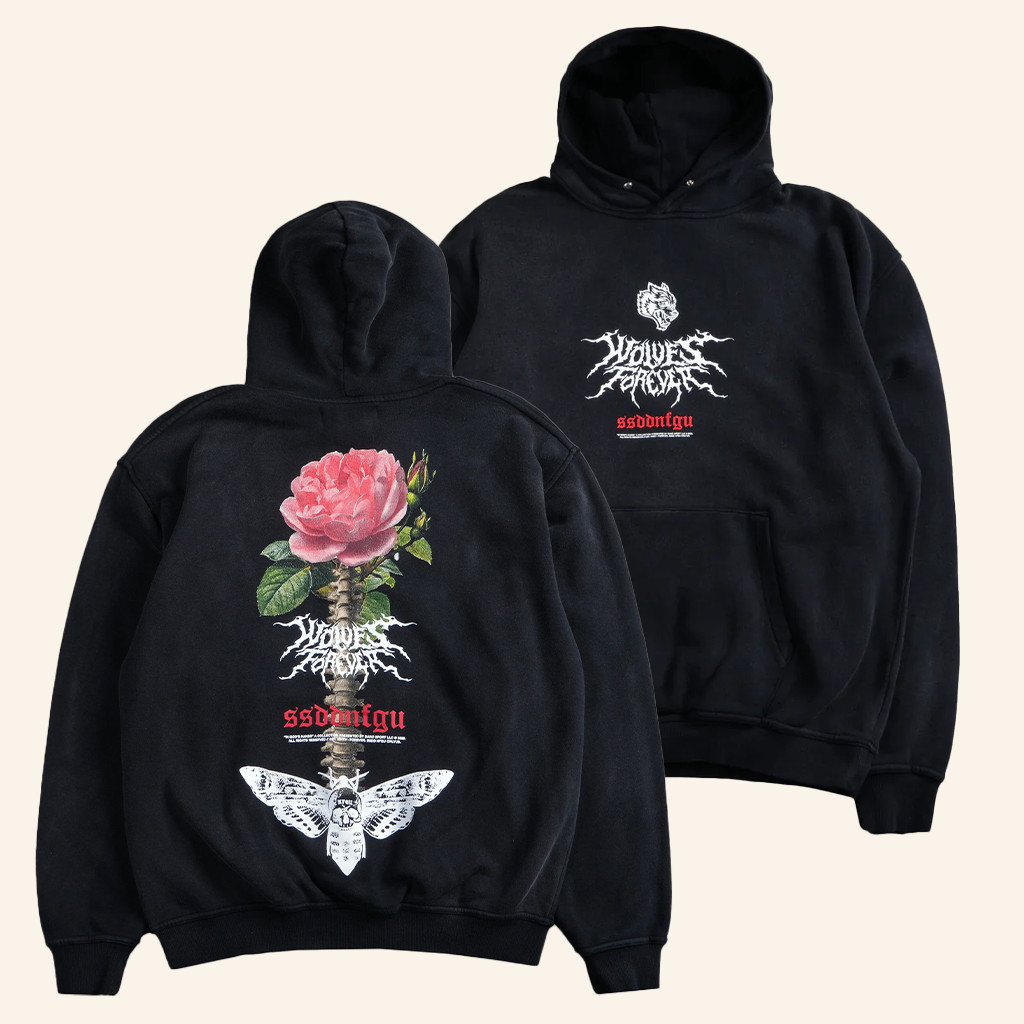 Darc Sport Merch Mori Rose Hoodie Wolves Forever Hoodie Gifts Ideas For Friends