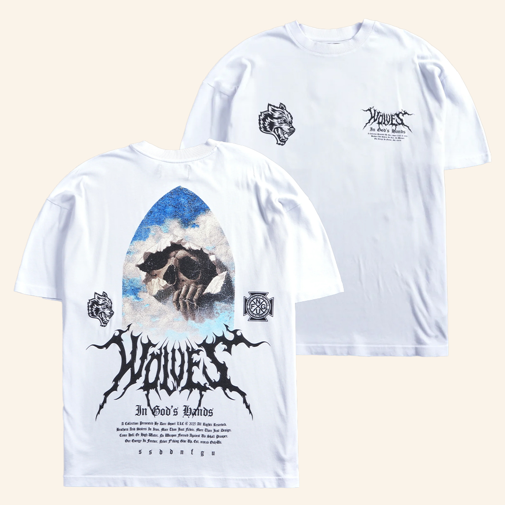 Darc Sport Merch Through The Clouds White T-Shirt Unique Gifts For Boyfriend