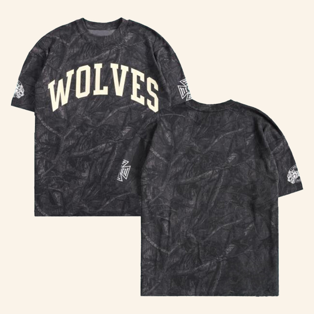 Darc Sport Ohana Merch Store Shop Ohana Loyalty Premium Oversized Tee In Darc Driftwood Forest Camo