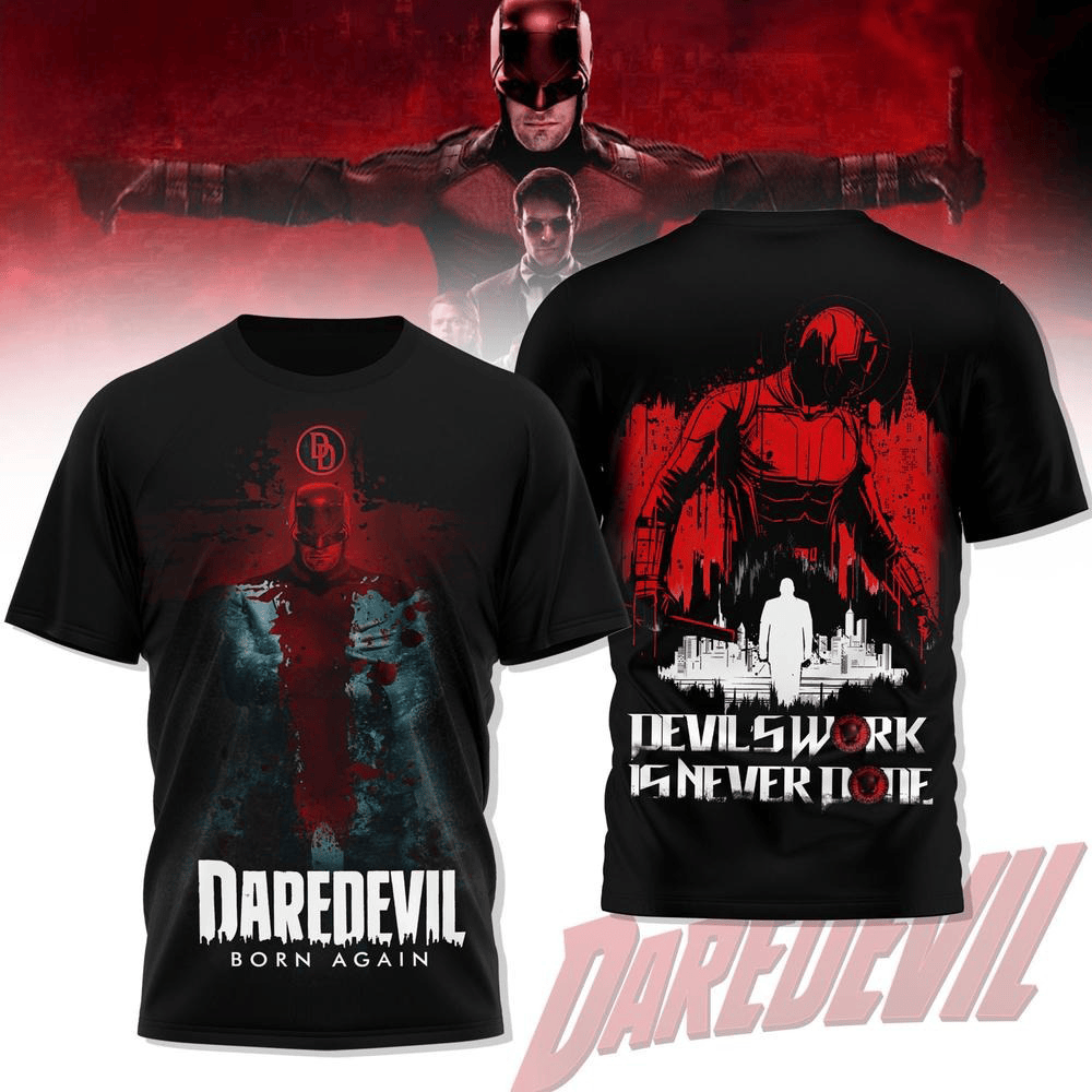 Daredevil Born Again Limited Edition Shirt Gifts For Dad Who Wants Nothing