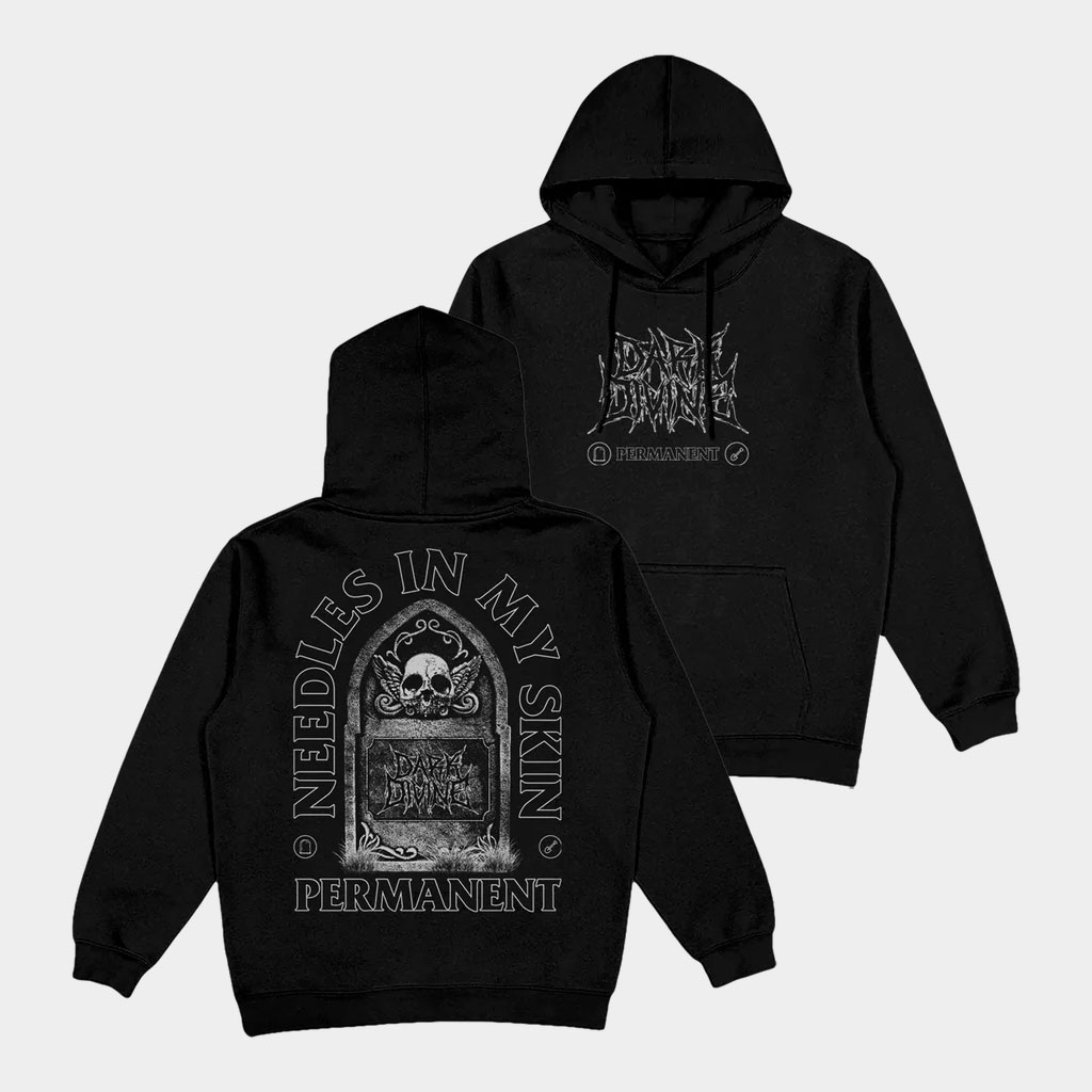 Dark Divine Merch Needles In My Skin Hoodie Dark Divine Hoodie Gifts For Band Fans