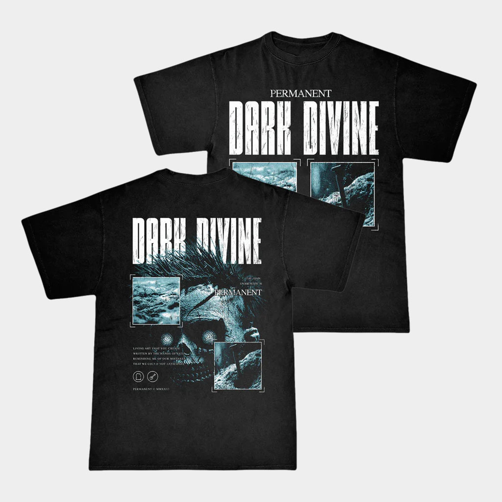 Dark Divine Merch Permanent Dark Divine T-Shirt Gifts For Band Fans