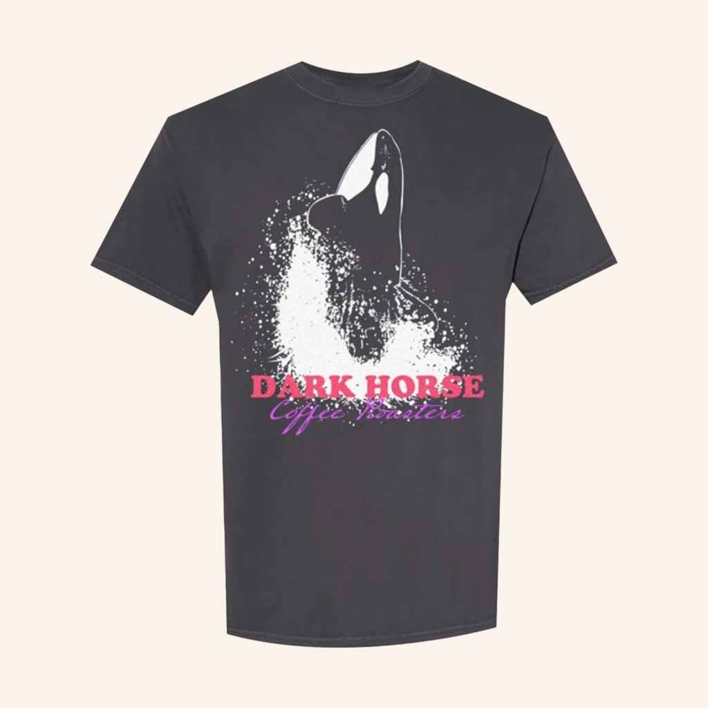 Dark Horse Coffee Roasters Merch DH Orca T-Shirt Christmas Gift Ideas For Her Dark Horse Coffee Roasters Merch DH Orca T-Shirt Christmas Gift Ideas For Her