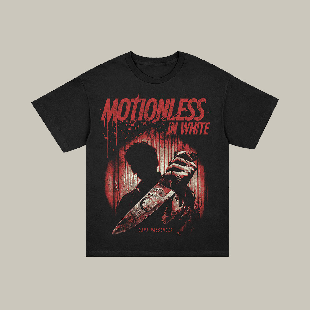 Dark Passenger Motionless In White T-Shirt Music Concert Tee Best Fan Gift Ever