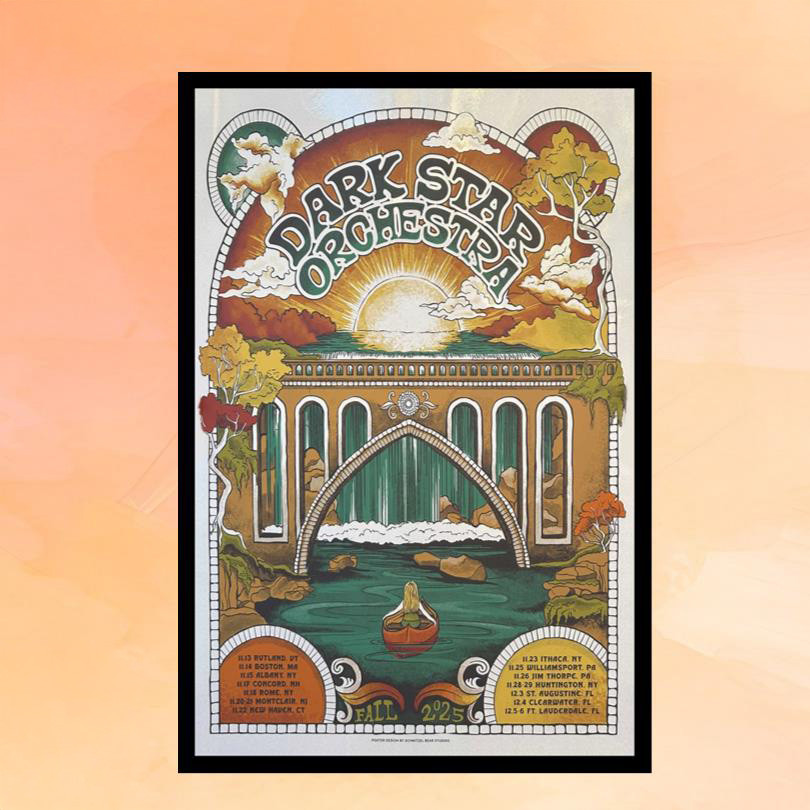 Dark Star Orchestra Merch Fall Tour 2025 Poster Living Room Decor Gifts For Music Fans Dark Star Orchestra Merch Fall Tour 2025 Poster Living Room Decor Gifts For Music Fans