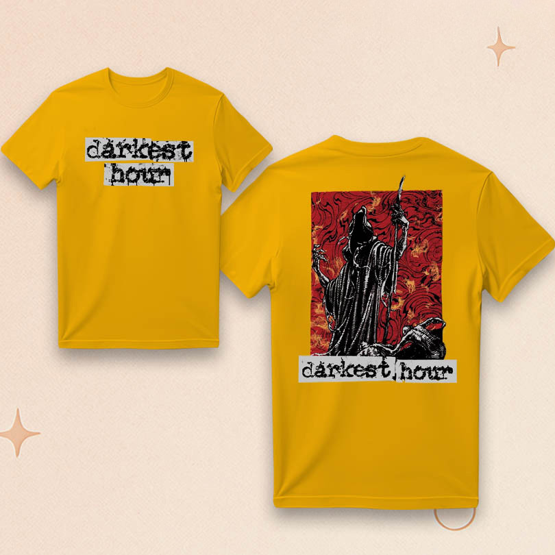 Darkest Hour Merch Perpetual Terminal Wizard T-Shirt Gifts For Rock Music Fans-1