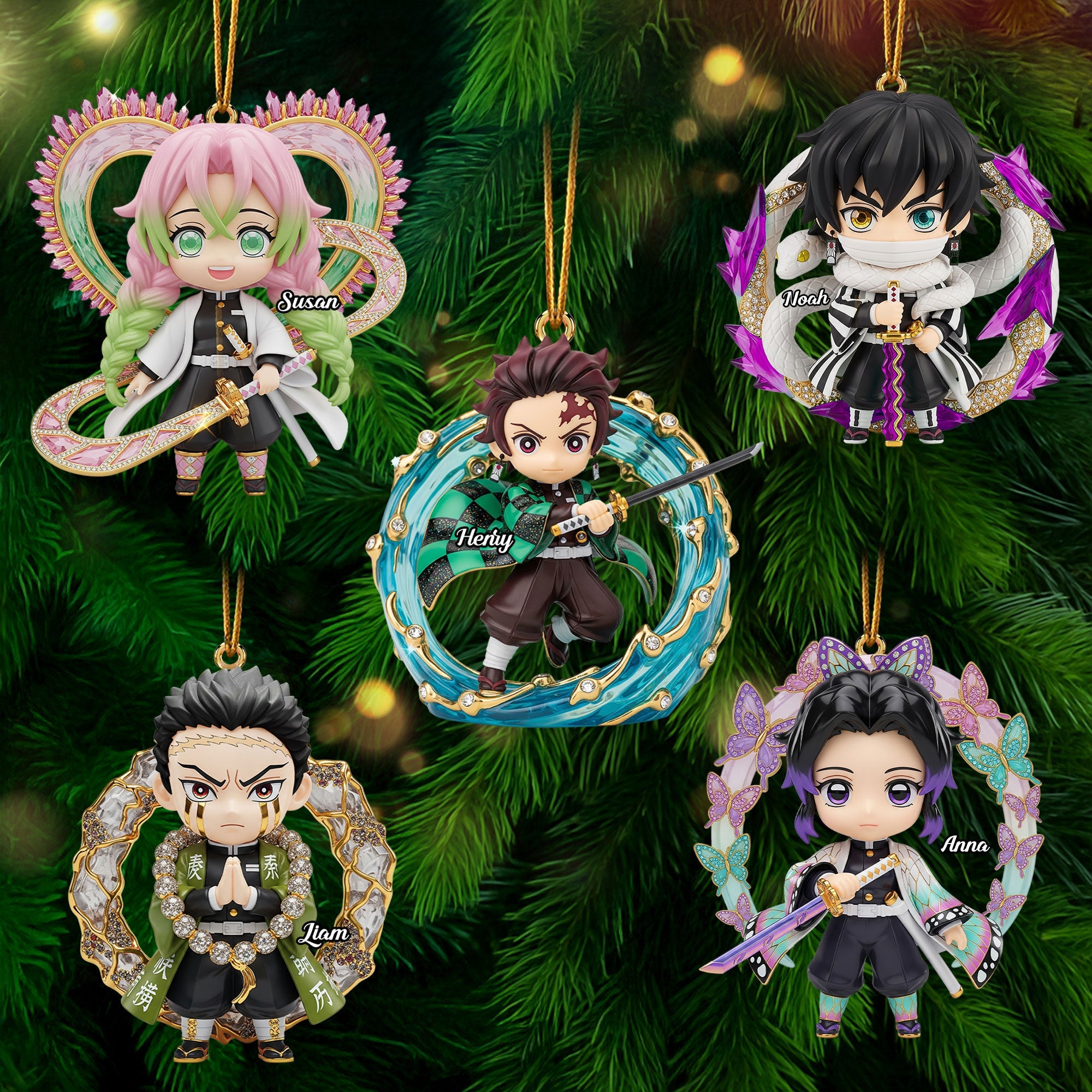 Darkness Hunter Ornament - Personalized Gifts For Loved Ones - Holiday Tree Decoration Gift Darkness Hunter Ornament - Personalized Gifts For Loved Ones - Holiday Tree Decoration Gift