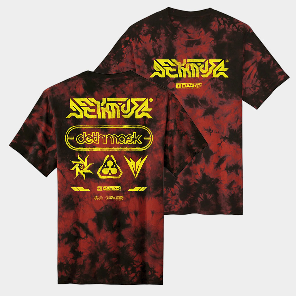 Darko Band Merch Dm3 Red Tie Dye T-Shirt Fan Apparel Best Birthday Gift For Brother