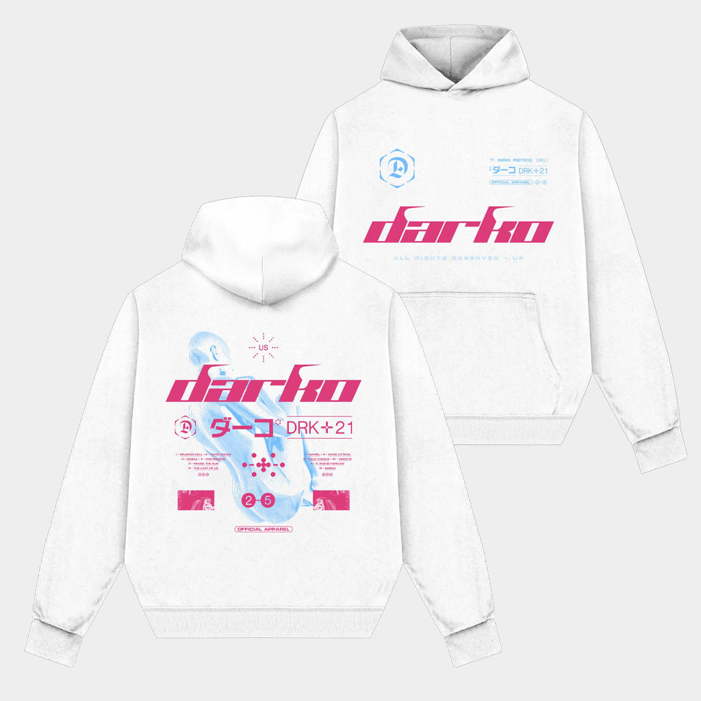Darko Merch Store Shop Cyborg Hooded Sweatshirt-1